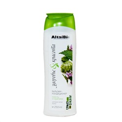 Бальзам-кондиционер для волос "AltaiBio" хмель-крапива, 250 мл