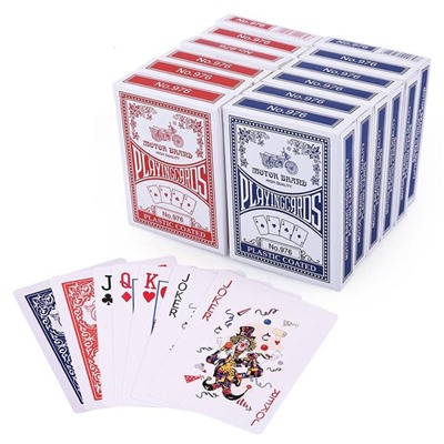 Карты игральные 54л пластиковые Playing Cards №976