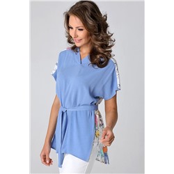 Женская блузка в голубом цвете 23232