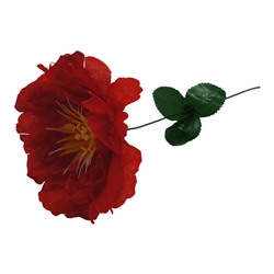 Цветок искусственный Пион 40см красный YL-18-1 (выпис.по 12шт)
