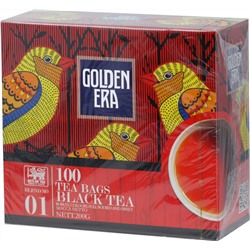 GOLDEN ERA. Black Tea карт.пачка, 100 пак.