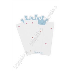 Карточки для украшений "Корона №2" (20 шт) SF-7700, голубой