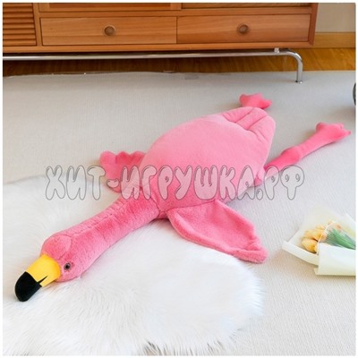 Мягкая игрушка подушка Фламинго 150 см fl_150, fl_150