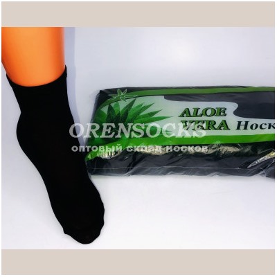 ЖЕНСКИЕ НОСКИ КАПРОНОВЫЕ ALOE VERA 40 DEN CRABRO 3KB