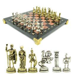Шахматы из камня подарочные "Римляне", 250*250мм