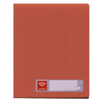 Папка-файл  30 Crystal -CR30RED 0.5мм красная (816986) Бюрократ