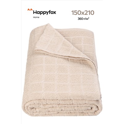 Махровая простыня 150Х210 Happy Fox Home