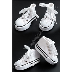Обувь для игрушек 7,5 см "Кеды" (1 пара) SF-5977, белый