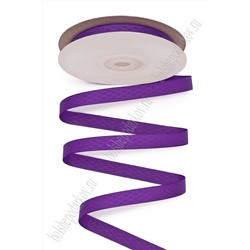 Лента декоративная "Ромбики" 1 см*20 ярд (SF-1785) темно-фиолетовый №465