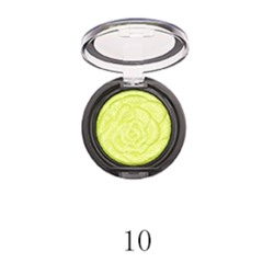 Тени д/век 1-цв. Shimmer 1233 Блестки  т.10 салатовые Farres