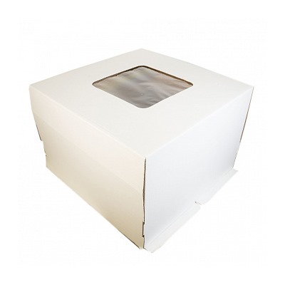 Коробка для торта 50*50*65 см, с окном