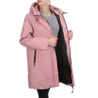 M818 PINK Куртка демисезонная женская (100 гр. синтепон) размеры 48-50-52-54-56-58