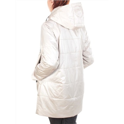 22-305 BEIGE Куртка демисезонная женская AKiDSEFRS (100 гр.синтепона) размер 54