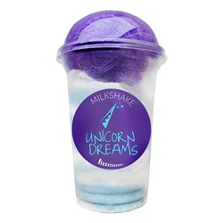 Подарочный набор «Unicorn Dreams» MODO MILKSHAKE (шипучая соль для ванн, мочалка)