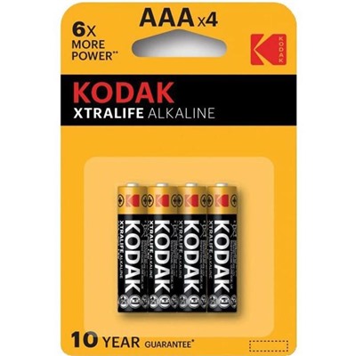 Батарейка  Kodak XTRALIFE  LR03 (мизинчик) 4шт.