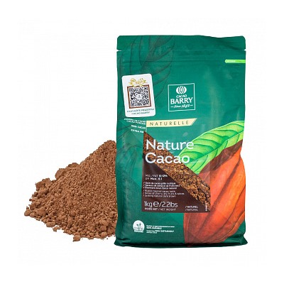 Какао порошок Cacao Barry Nature Cacao 10-12%, 1 кг (NCP-10NAT-89B)