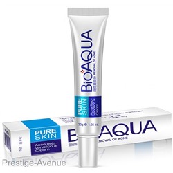 Крем для лица BioAqua Pure Skin от прыщей и акне 30 гр. BQY0719