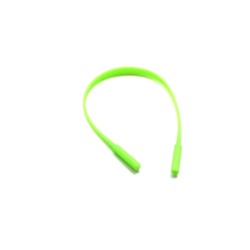 Шнурок-резинка для очков детский (20 см) зеленый