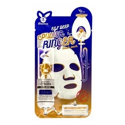 Тканевая маска для лица Elizavecca Power Ringer Mask Pack EGF Deep 23ml Эпидермальный фактор