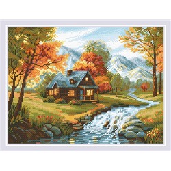 Алмазная мозаика Риолис АМ0067 Осенний пейзаж, 40*30 см