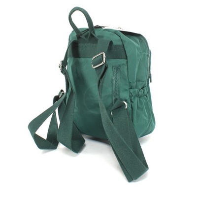 Рюкзак жен текстиль CF-0482,  1отд,  5внеш+2внут/карм,  зеленый 252660
