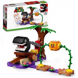 LEGO. Конструктор 71381 "Super Mario Chain Chomp Jungle Expansion Set" (Кусалкин на цепи в джунглях)