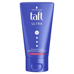 TAFT  ULTRA Гель сверхсильн.фиксация 150мл (синий) (4) АКЦИЯ! СКИДКА 10%