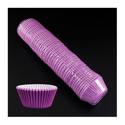 Капсулы бумажные Фиолетовые 50*35 мм, 1000 шт