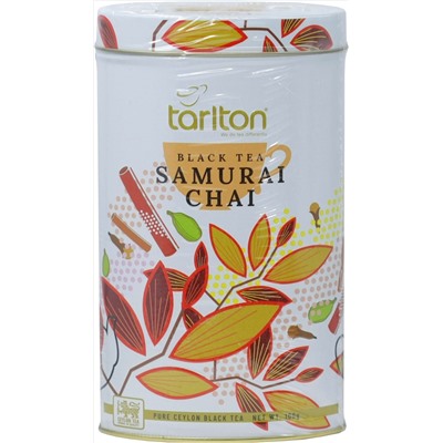 TARLTON. Fruit Collection. Samurai Chai 100 гр. жест.банка