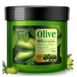 20%Питательный бальзам для волос «BIOAQUA» с экстрактом оливкового масла 500 мл