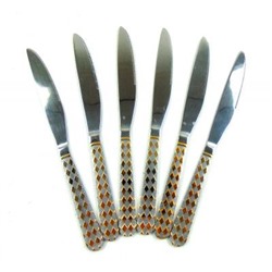 Набор столовых ножей нержавеющая сталь 22 см.6 шт.
