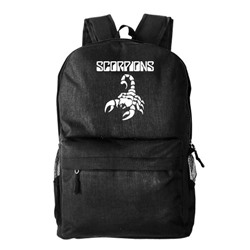 Рюкзак текстильный, молодежный "Scorpions"