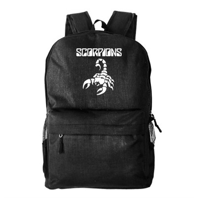 Рюкзак текстильный, молодежный "Scorpions"