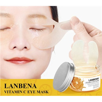 SALE!LANBENA Маски-патчи для зоны вокруг глаз с витамином С, 50 шт.