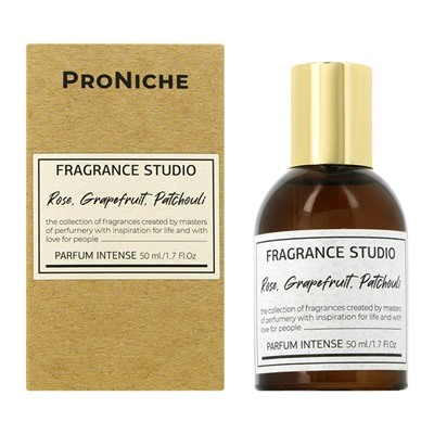 PRONICHE FRAGRANS STUDIO ROSE, GRAPEFRUIT, PATCHOULI 50ml /жен. M~