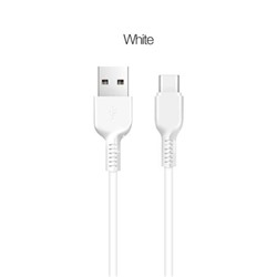 USB кабель для USB Type-C 1.0м HOCO X20 (белый) 2.0A