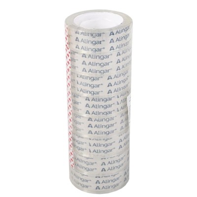 Клейкая лента 18мм*22м Alingar прозрачн. основа-полипропилен (вып.по 4шт.) AL2598