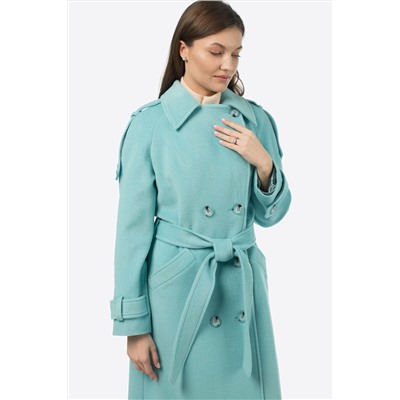 01-11066 Пальто женское демисезонное (пояс)