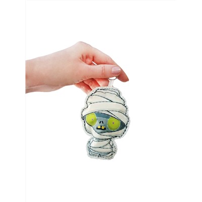 Брелок мягкая игрушка своими руками «Мумия»