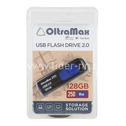 USB Flash 128GB OltraMax (250) синий 2.0