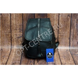 Рюкзак из экокожи, черный, арт 8661