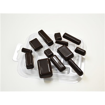 Форма пластиковая для шоколада «Шоко-прямоугольники»