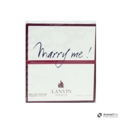 Lanvin - Marry Me. W-3x20