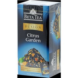 BETA TEA. Fusion Colection. Citrus Garden/Цитрусовый сад карт.пачка, 25 пак.
