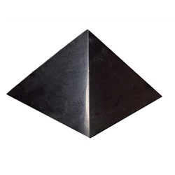 Пирамида из шунгита полированная, размер основания 130-135мм