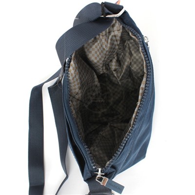 Сумка женская текстиль CF-0436,  1отд,  плечевой ремень,  синий 256476