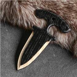 Сувенирное деревянное оружие "Тычковый нож", 15 х 10 см, массив ясеня