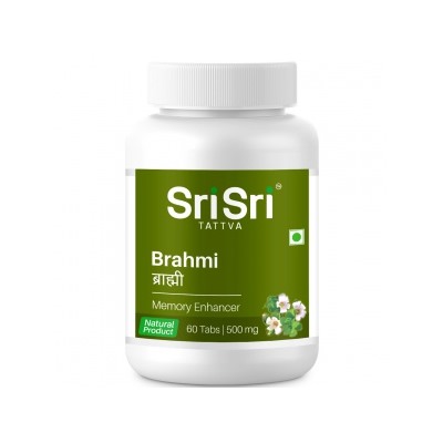 BRAHMI tablets Sri Sri tattva (БРАМИ (БРАХМИ) в таблетках, улучшение мозговой деятельности, Шри Шри Таттва), 60 таб.