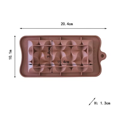 Форма силиконовая для шоколада «Плитка восточная сказка»