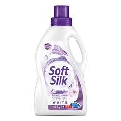 Средство для стирки Soft Silk для белого белья White 1,5 литра